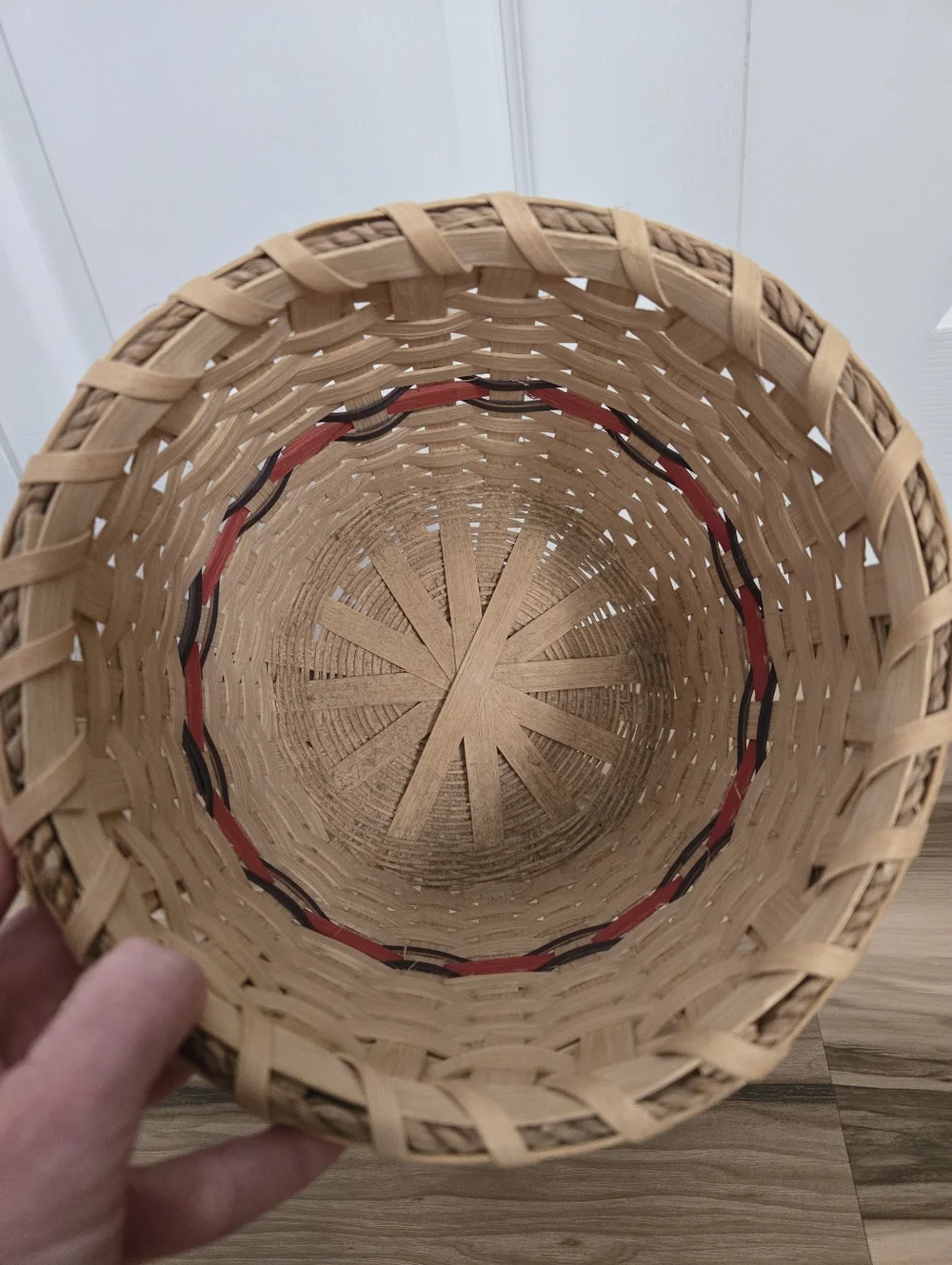 Vintage Handmade Basket